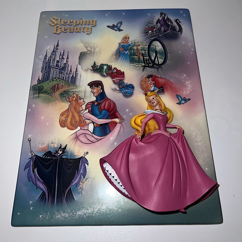 🔥Disney 3D Sleeping Beauty Bradford Exchange Decorative Wall Plaque